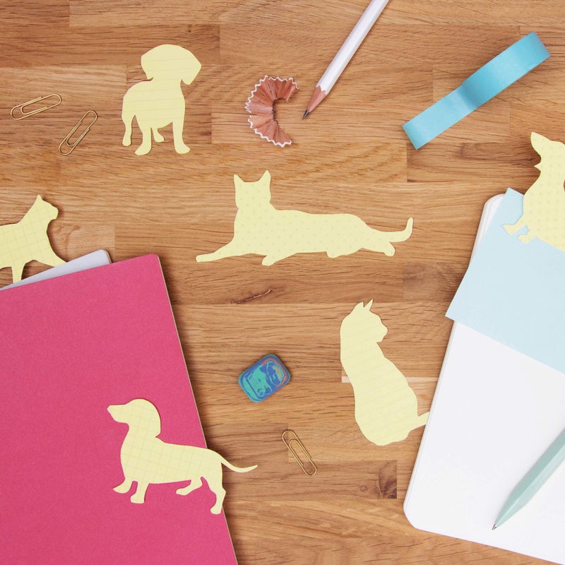 Suck UK Good Design Dog Sticky Note - Dachshund Stationery - Weiner Dog Notepad - Dachshund Gifts - Novelty Sticky Notes - Stationery Gift - Desk Accessories - Fathers Day Gift - Dotted Lined Grid Notepads - Image 3